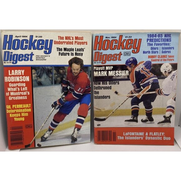 20 Hockey Digest Magazines NHL 1981-1987 Wayne Gretzky - Picture 9 of 16